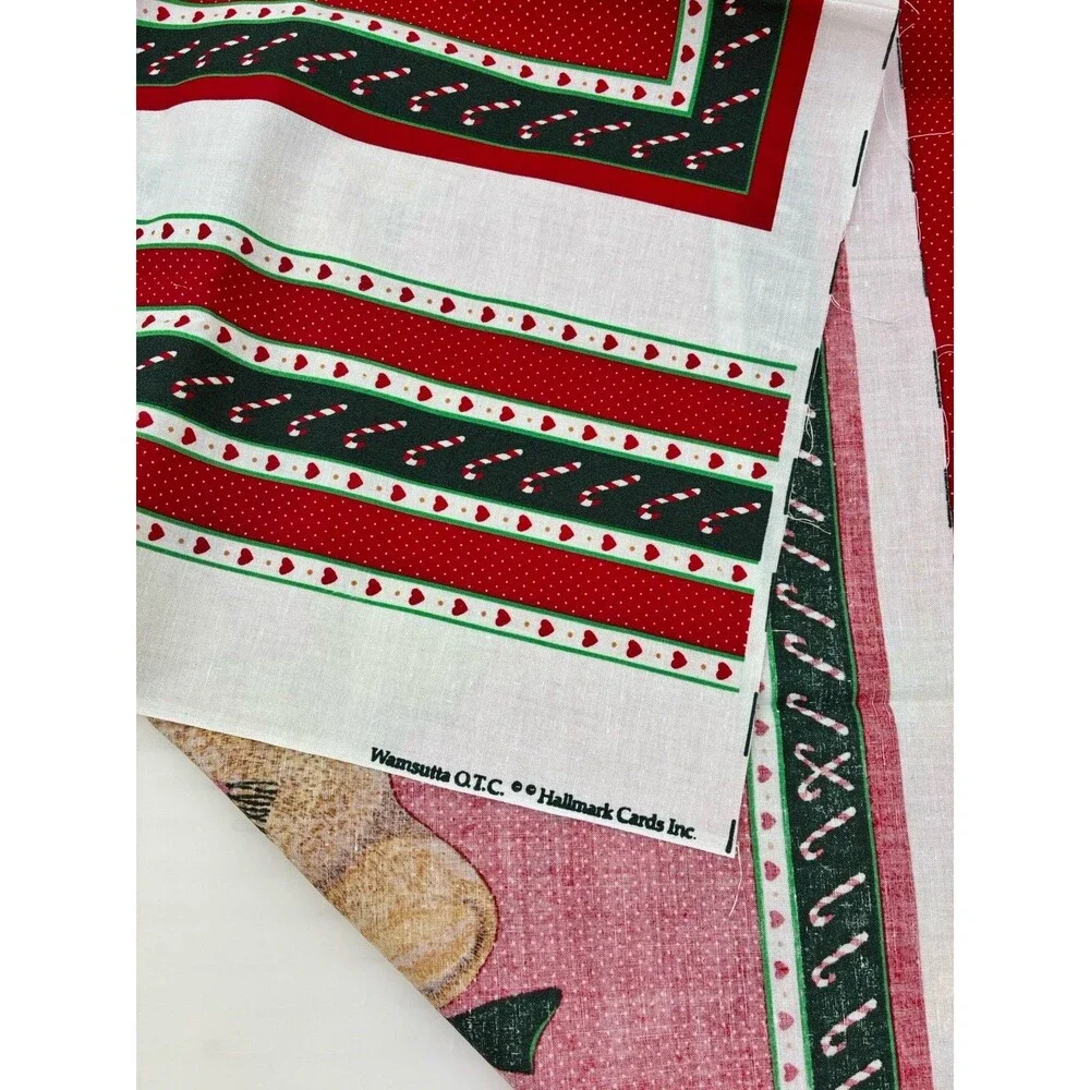 Apron Wamsutta Hallmark Fabric Panel  A Christmas Gathering Cut & Sew Pattern
